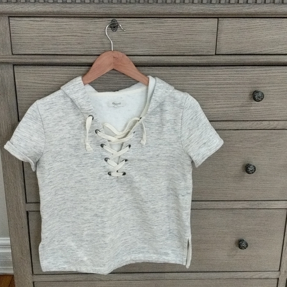Madewell Tops - Madewell Short Sleeve Sweatshirt S